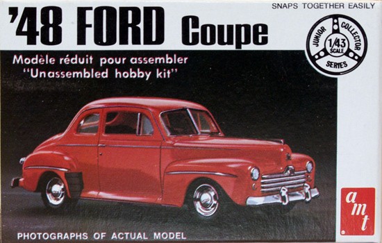 Maquette AMT/ERTL Ford Coupe 1948 1/43- 1/48 - Maquette de voiture