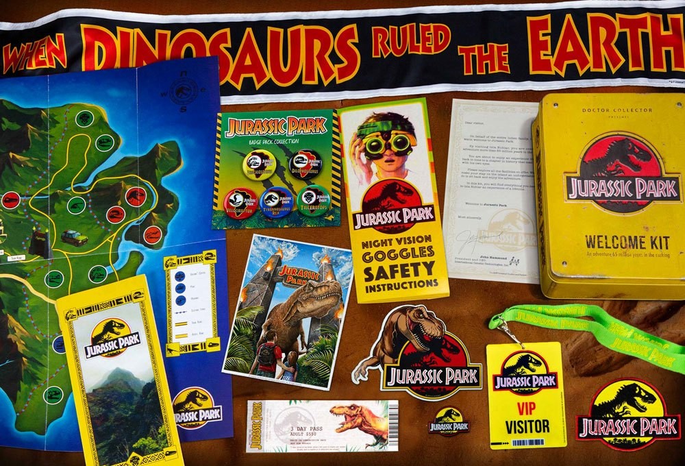  Doctor Collector Jurassic Park Welcome Kit Standard Edition- - Gadget