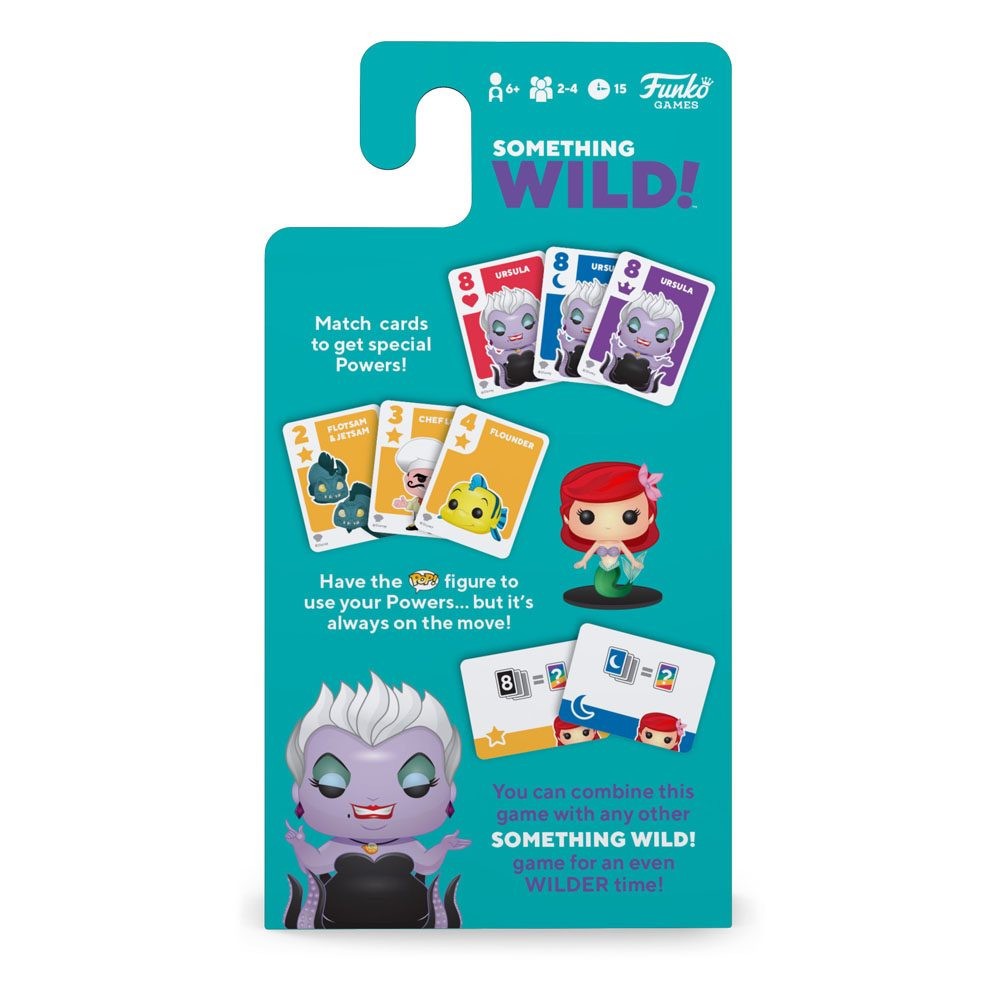  Funko La Petite Sirène carton de 4 jeux de cartes Something Wild! *AN