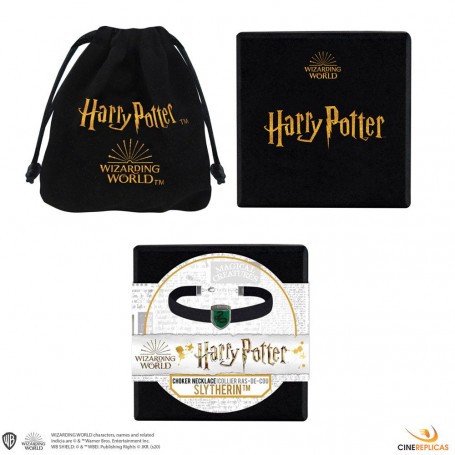  Harry Potter pendentif et collier Slytherin