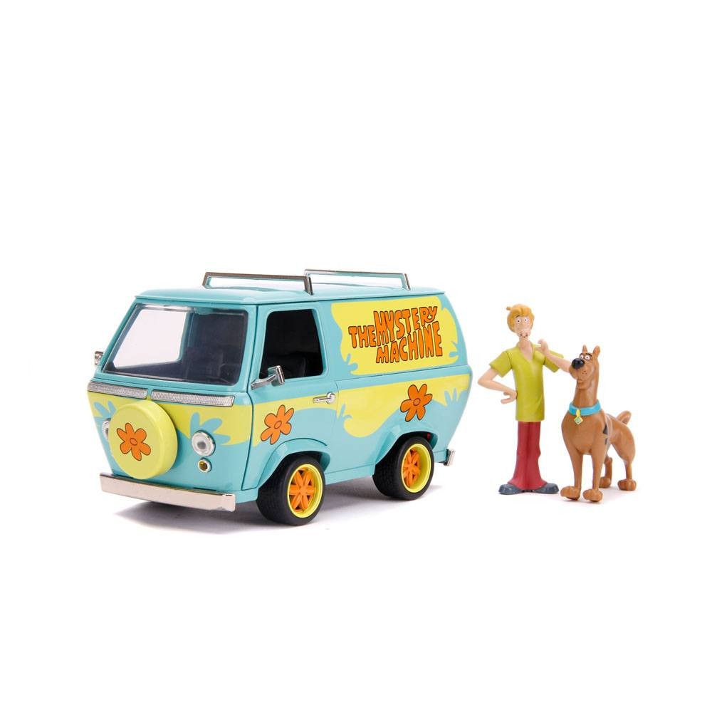  Jada Toys Scooby Doo 1/24 Hollywood Rides Mystery Van métal avec figu
