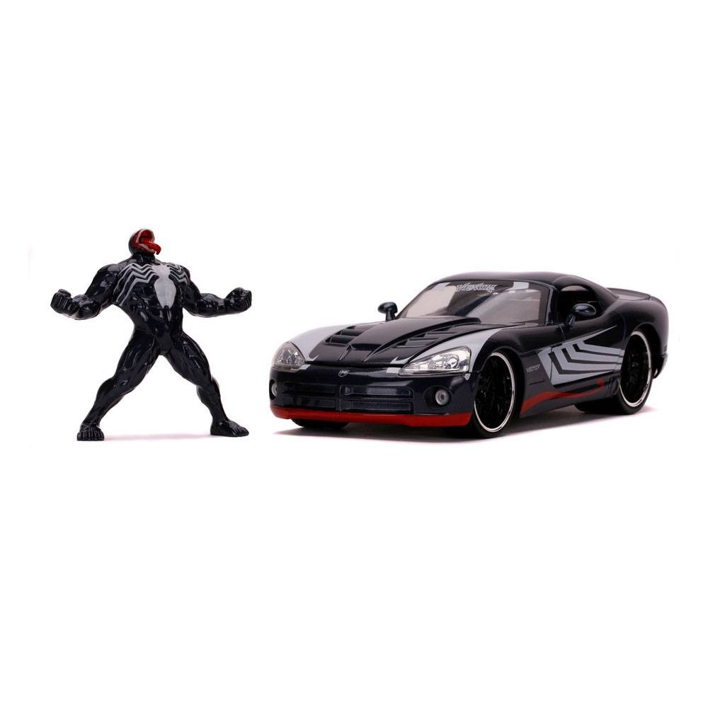  Jada Toys Marvel Spider-Man 1/24 Hollywood Rides 2008 Dodge Viper SRT