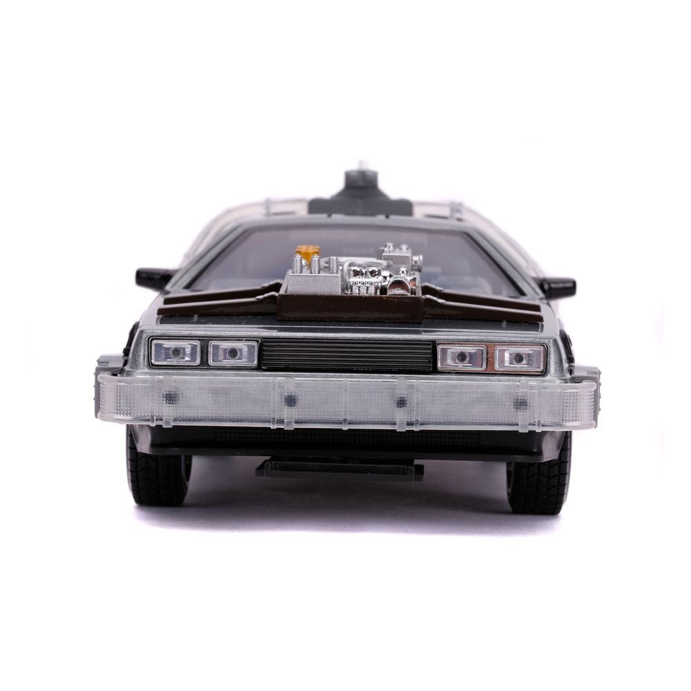  Jada Toys Retour vers le Futur III DeLorean Time Machine 1/24 métal H