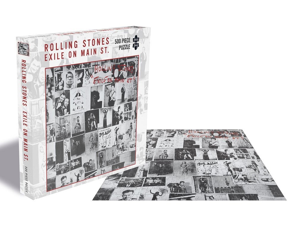  PHD Merchandise The Rolling Stones Rock Saws puzzle Exile On Main St.