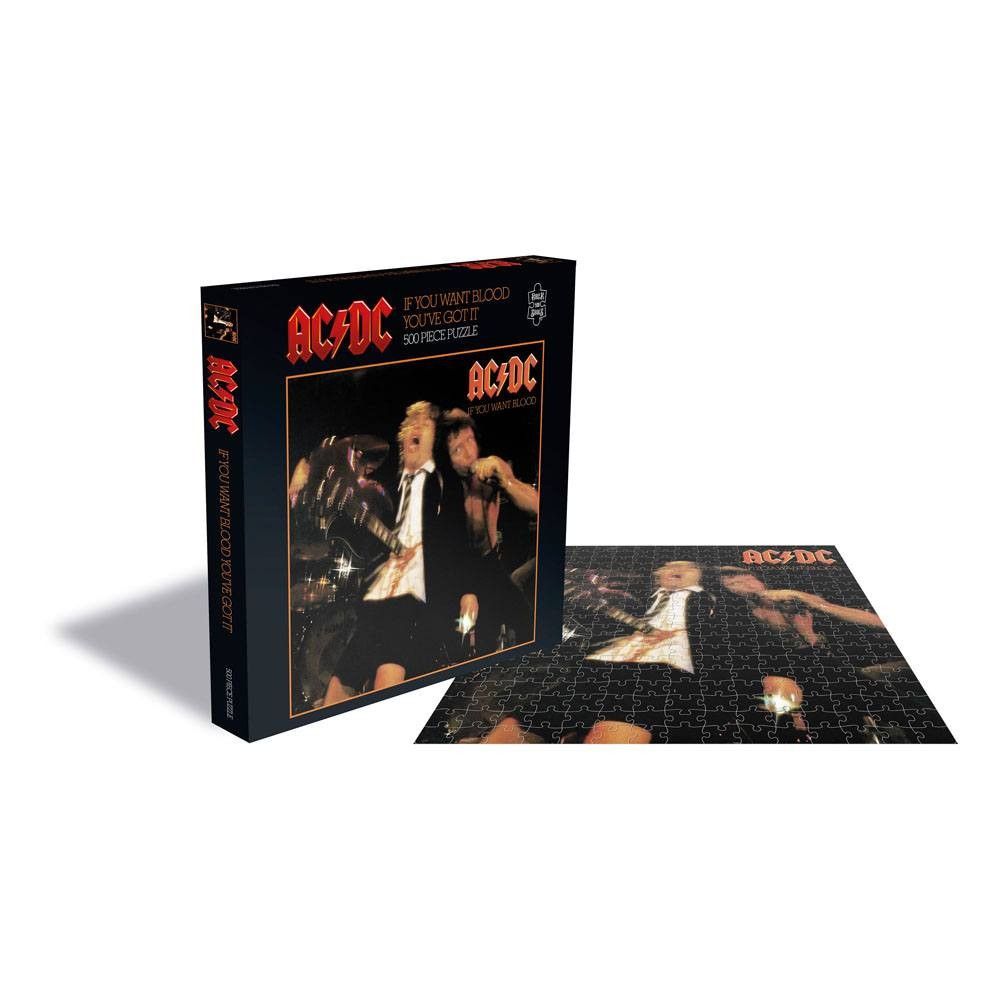  PHD Merchandise AC/DC Rock Saws puzzle If You Want Blood (500 pièces)