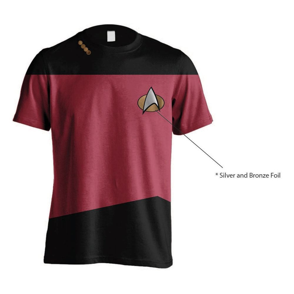  PCM Star Trek T-Shirt Uniform Red- - T-shirts