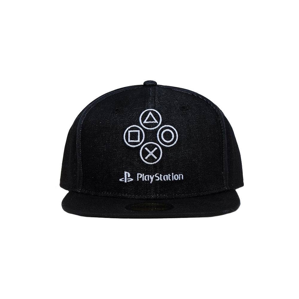  Difuzed Sony PlayStation casquette Snapback Denim Symbols- - Casquett