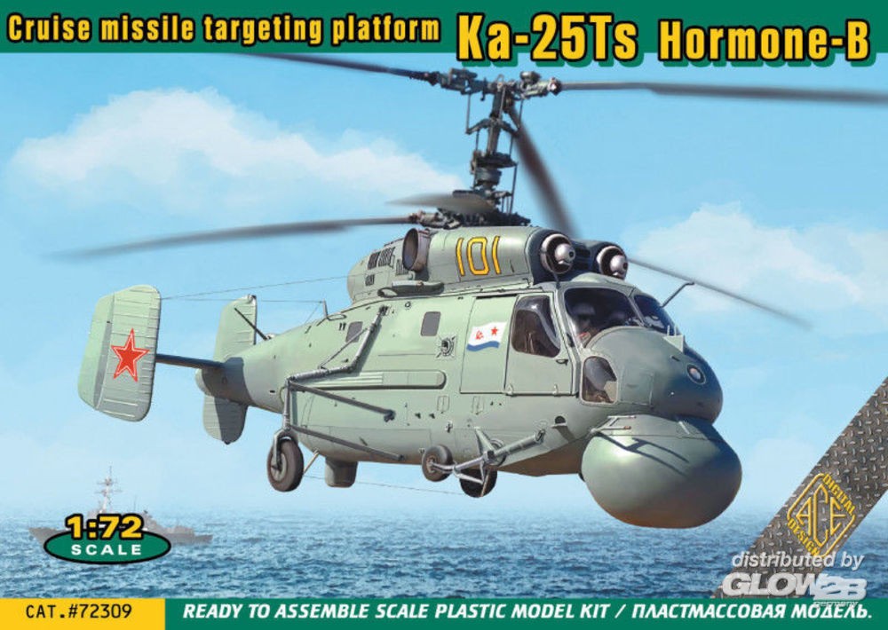  Ace Plate-forme de ciblage de missiles de croisière Hormone-B Ka-25Ts
