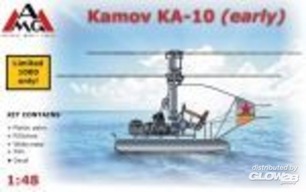  AMG Kamov Ka-10 (début)- 1/48 - Maquette d'hélicoptère