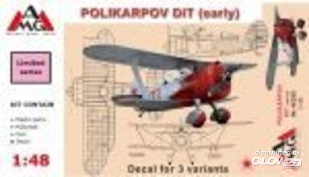 Maquette AMG Polikarpov DIT (début)- 1/48 - Maquette d'avion