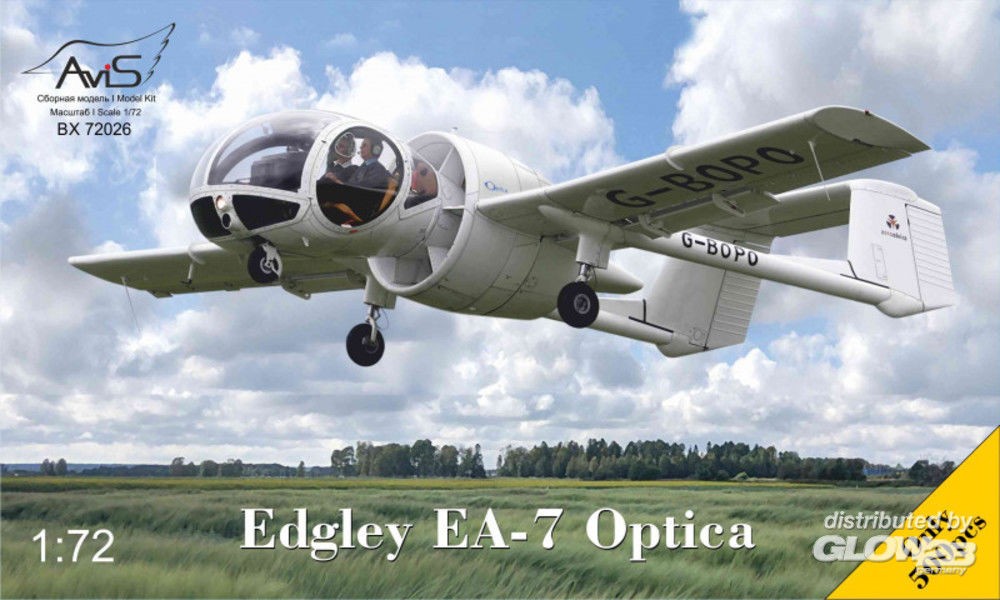 Maquette AVIS MODELS Edgley EA-7 Optica-1/72 - Maquette d'avion