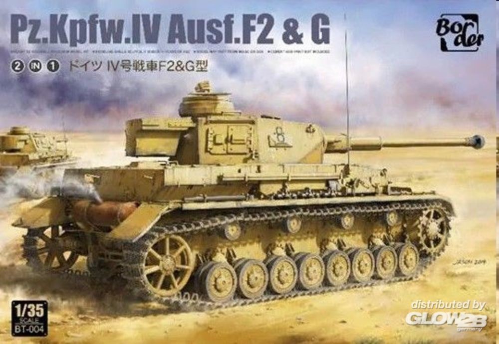Maquette Border Models Pz.Kpfw.IV Ausf. F2 et G- 1/35 - Maquette mili