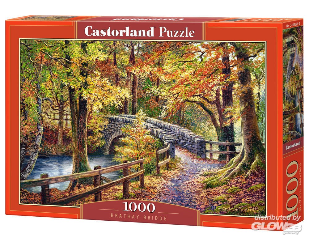  Castorland Brathay Bridge, puzzle de 1000 pièces- - Puzzle