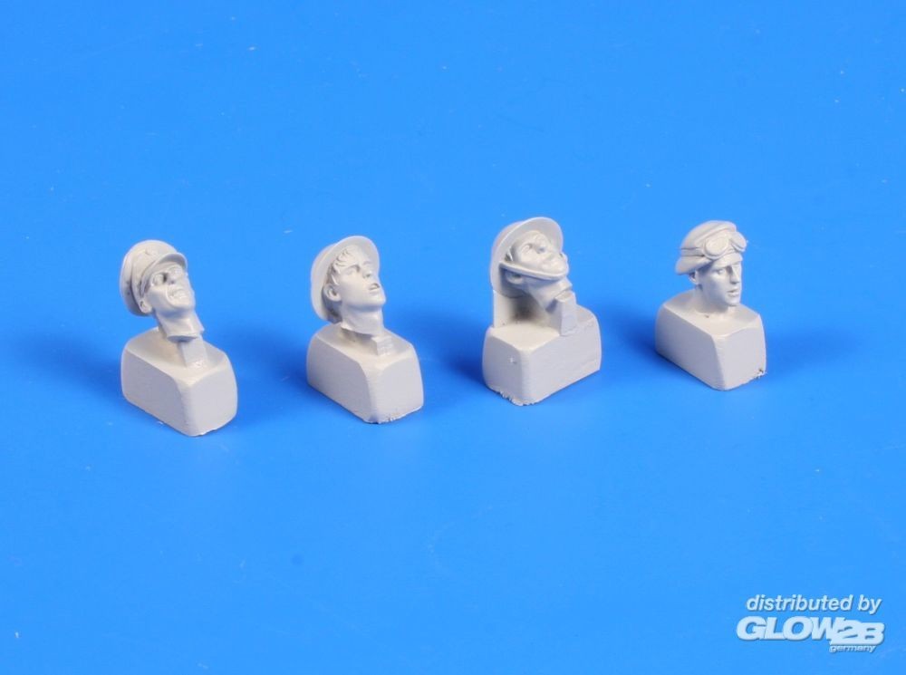Figurines CMK/Czech Master Kits Tête de rat du désert britannique de l