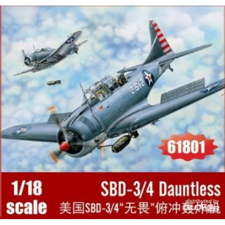 Maquette avion SBD-3/4 Dauntless