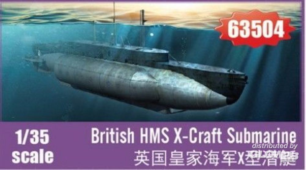 Maquette I LOVE KITS Sous-marin britannique HMS X-Craft- 1/35 - Maque