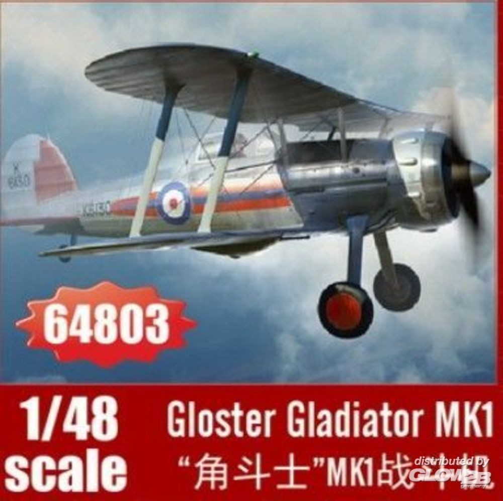 Maquette I LOVE KITS Gloster Gladiator MK1- 1/48 - Maquette d'avion