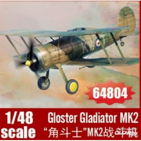 Maquette avion Gloster Gladiator MK2