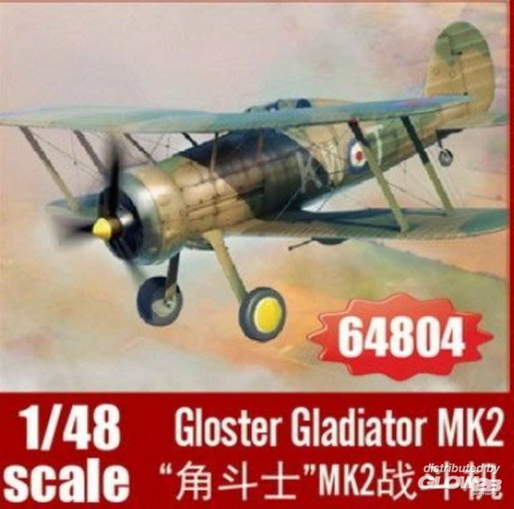 Maquette I LOVE KITS Gloster Gladiator MK2- 1/48 - Maquette d'avion