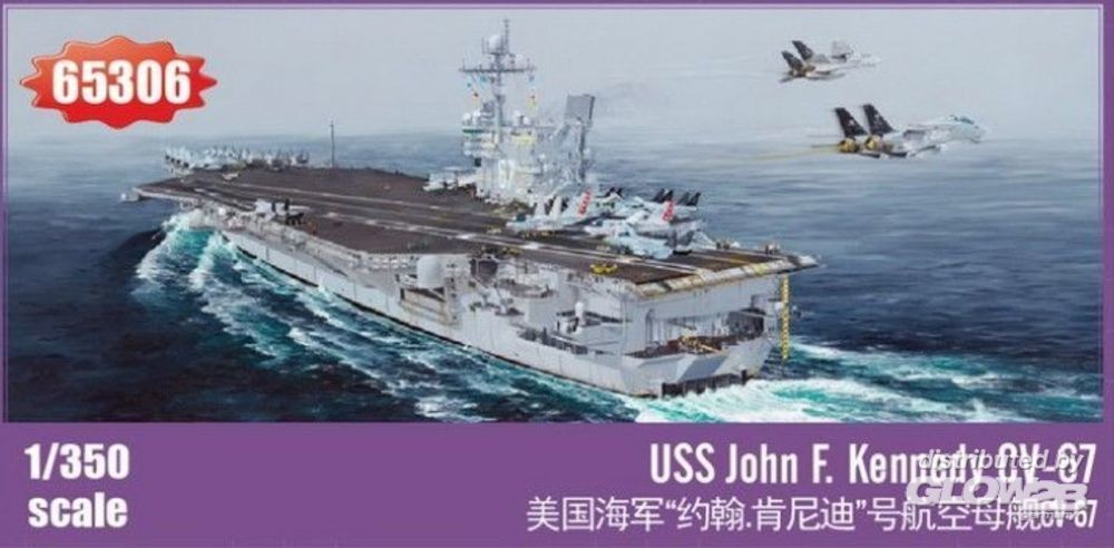 Maquette I LOVE KITS USS John F. Kennedy CV-67- 1/350 - Maquette de b