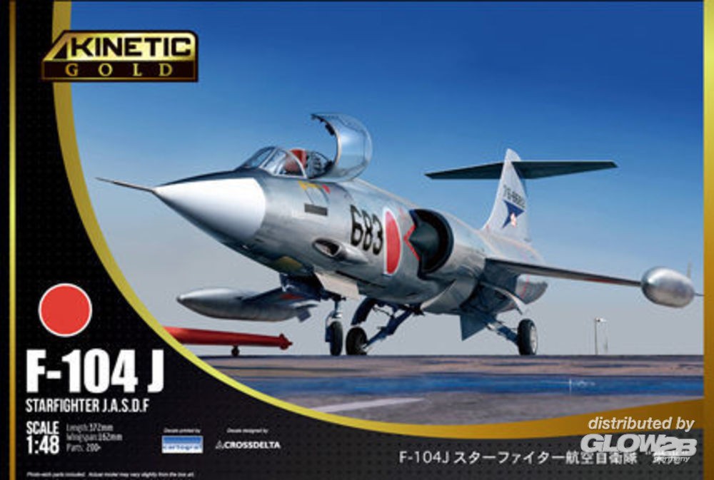Maquette Kinetic F-104J JASDF- 1/48 - Maquette d'avion