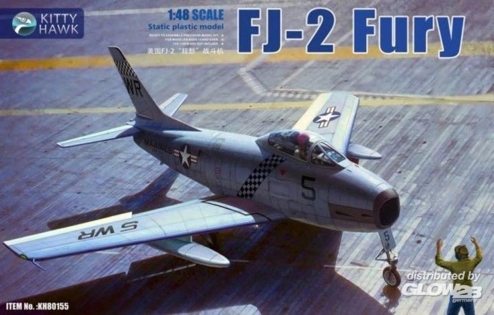 Maquette Kitty Hawk Model FJ-2 Fury- 1/48 - Maquette d'avion