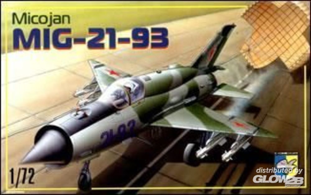 Maquette Kondor Chasseur soviétique MiG-21-93-1/72 - Maquette d'avion