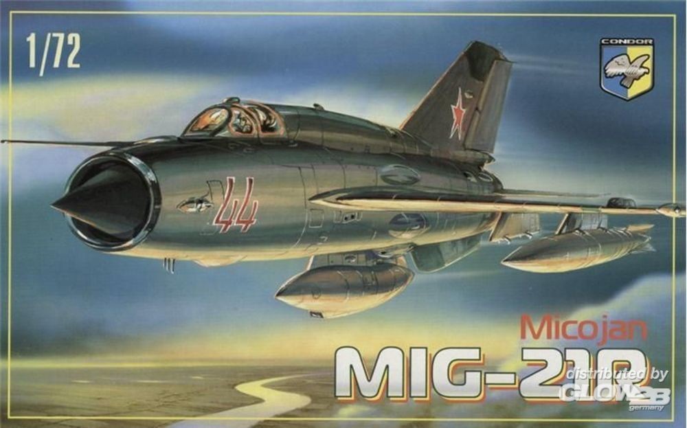 Maquette Kondor Chasseur de reconnaissance soviétique MiG-21R-1/72 - M