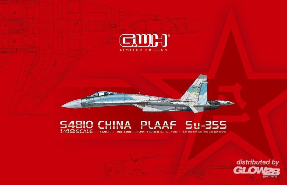 Maquette Lion Roar PLAAF Su-35SFlanker EMultirole Fighter Edition Limi