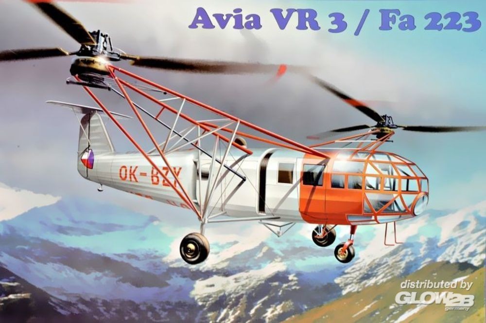  Micro-Mir Avia VR 3 / Fa 223-1/72 - Maquette d'hélicoptère