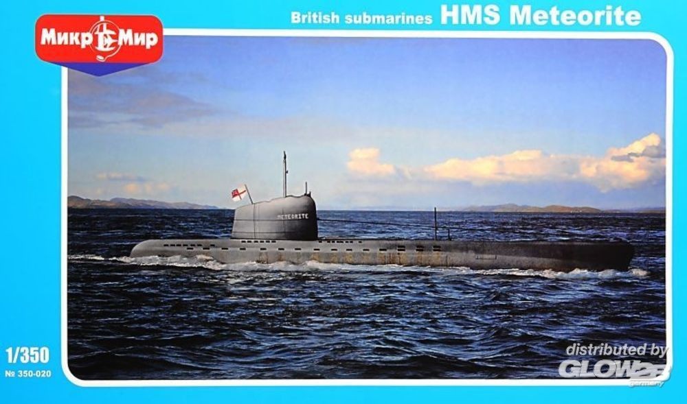Maquette Micro-Mir Sous-marins britanniques HMS Meteorite- 1/350 - Ma