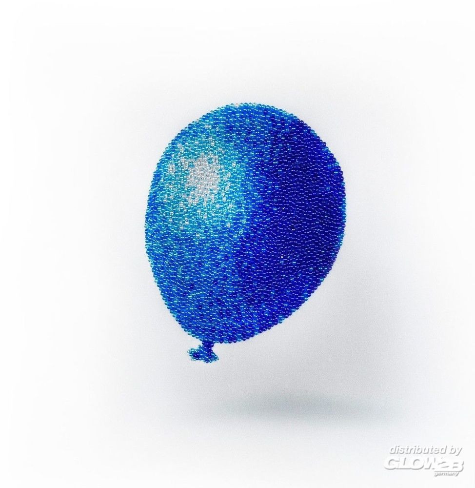  Miniart Crafts Ballon brillant, ensemble de broderie de perles- - 