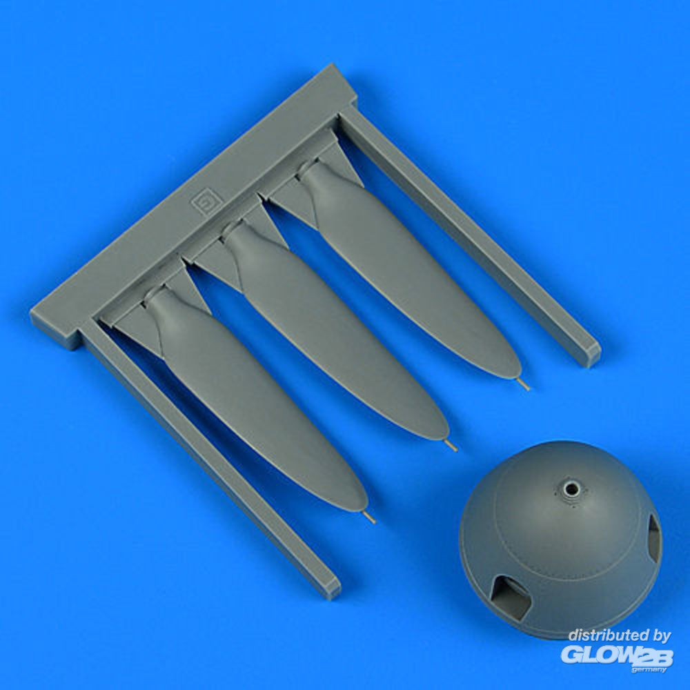  Quickboost (by Aires) Hélice Bf 109G pour Hasegawa- 1/32 - Accessoire