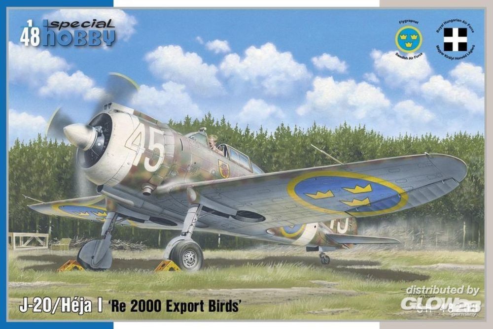 Maquette Special Hobby J-20 / Héja I 'Re 2000 Export Birds'- 1/48 - M