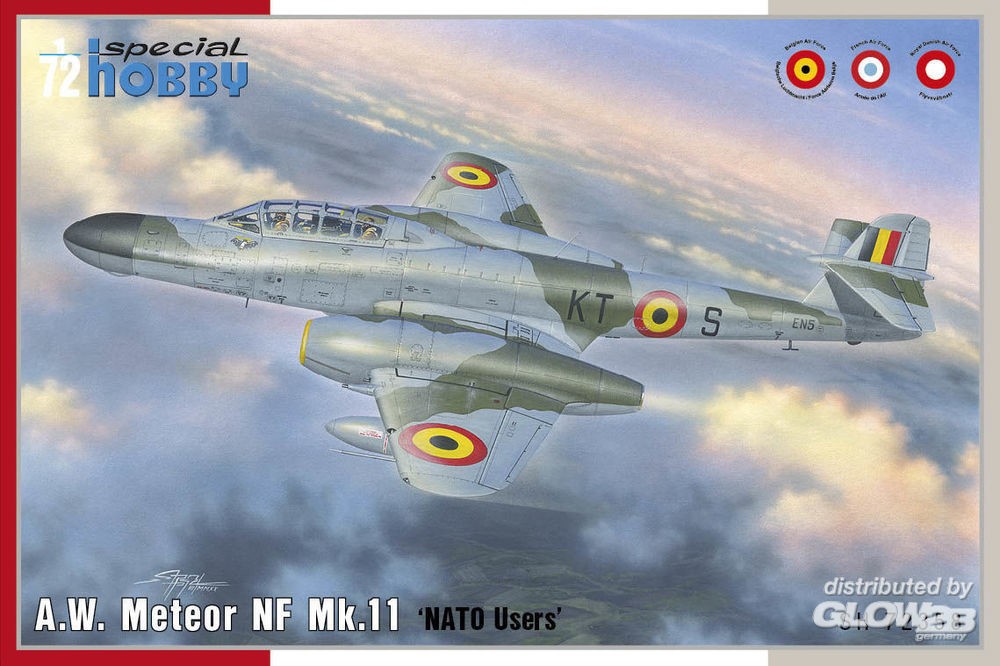 Maquette Special Hobby AW Meteor NF Mk.11-1/72 - Maquette d'avion