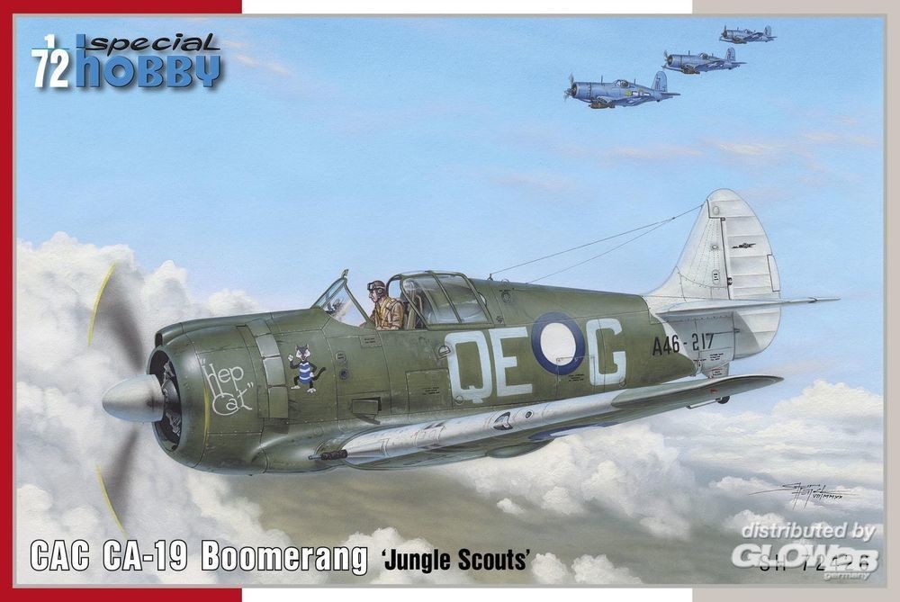Maquette Special Hobby CAC CA-19 Boomerang Jungle Scouts-1/72 - Maquet