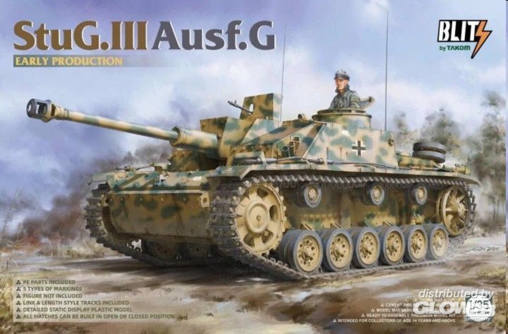 Maquette Takom StuG.III Ausf.G production précoce- 1/35 - Maquette mi