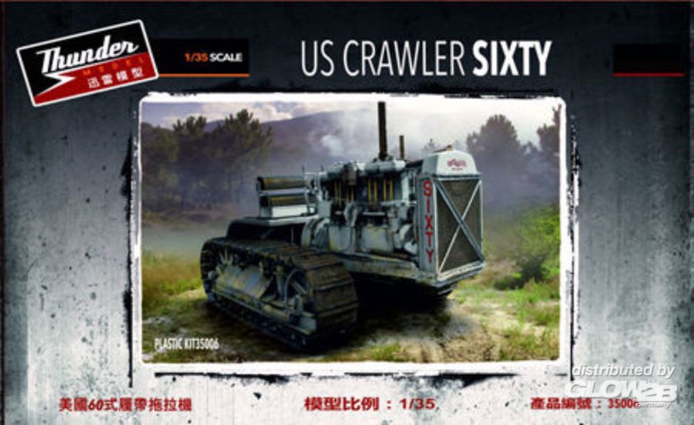 Maquette Thunder Models Crawler américain SIXTY- 1/35 - Maquette mili