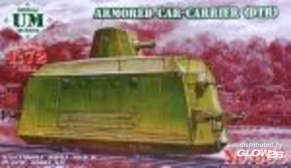 Maquette Unimodel Porte-voitures blindés (DTR)-1/72 - Maquette militai