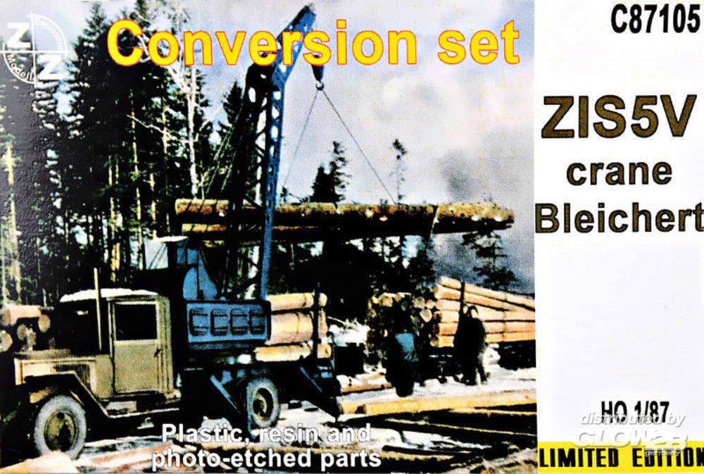 Maquette ZZ Modell ZiS-5V Crane Bleichert, ensemble de conversion- 1/8