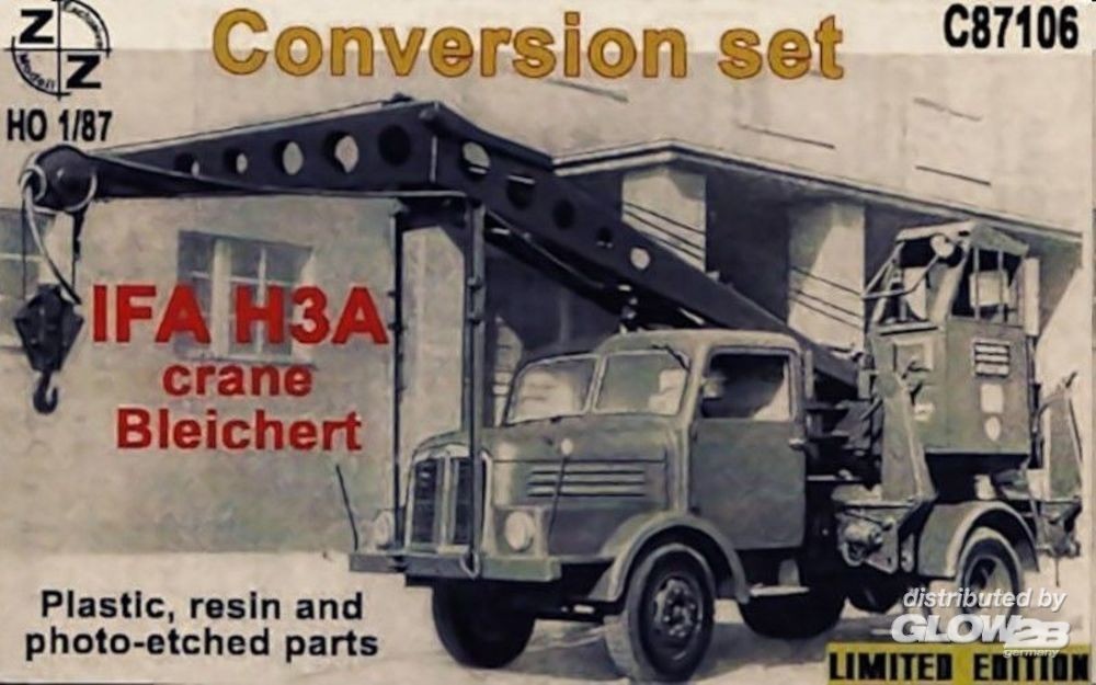 Maquette ZZ Modell IFA H3A Crane Bleichert, kit de conversion- 1/87 -