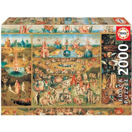 Puzzle 2000 LE JARDIN DES DÉLICES