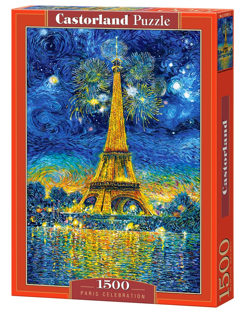  Castorland Puzzle Célébration de Paris- - Puzzle