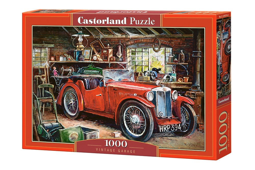  Castorland Puzzle Garage Vintage- - Puzzle