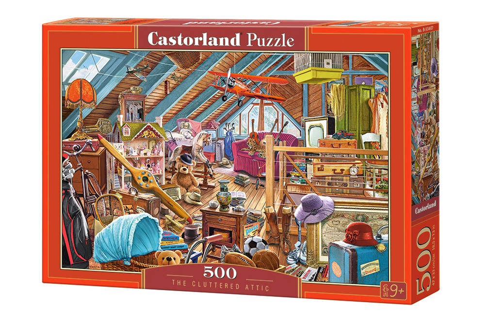  Castorland Puzzle Le grenier encombré- - Puzzle