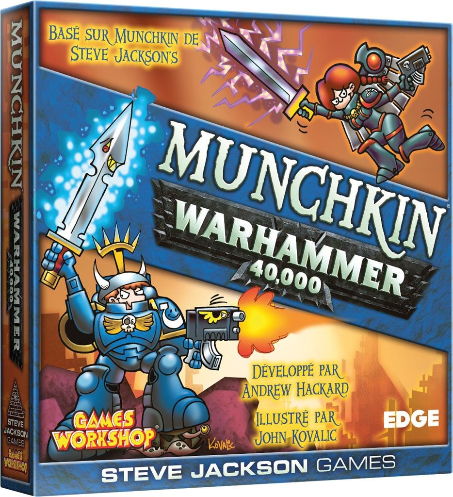 Jeu Edge Entertainment Munchkin Warhammer 40,000- - Jeux de societe