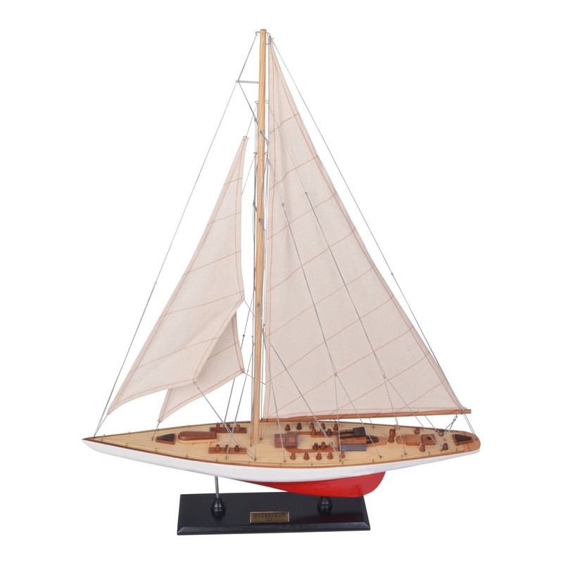  Authentic Models Endeavour L60 Rouge/Blanc- - Miniature de bateau