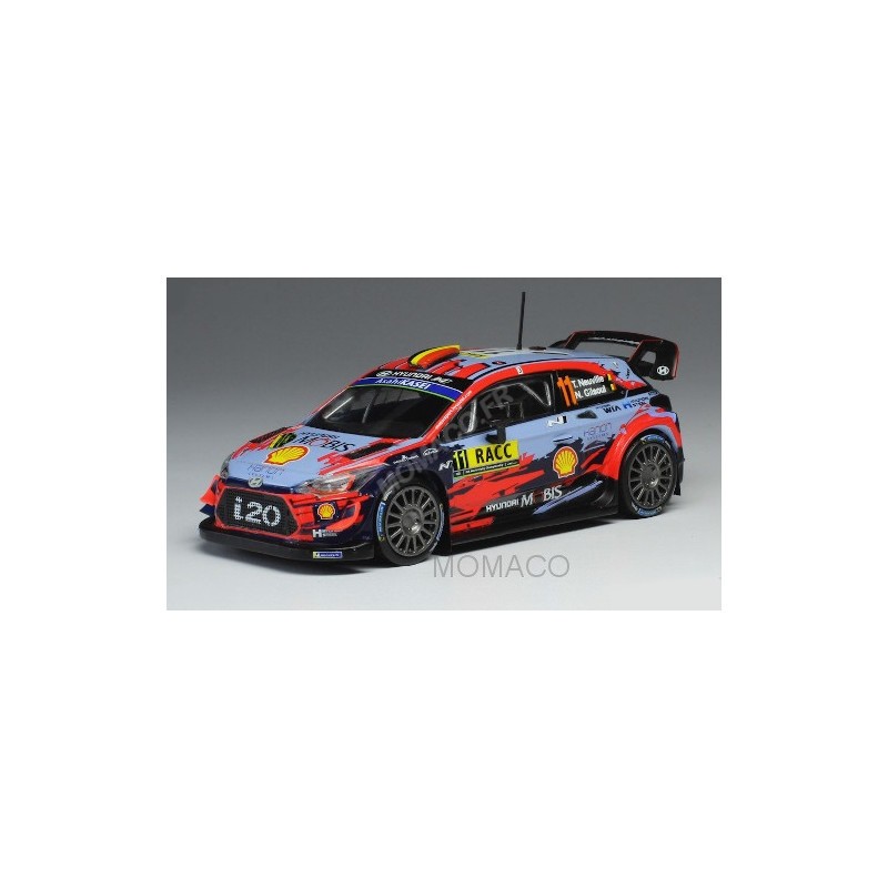 Miniature IXO MODELS HYUNDAI I20 WRC 11 NEUVILLE/GILSOUL RALLYE CATALU