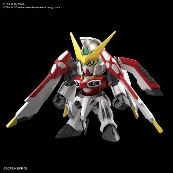 Gunpla Bandai Gundam G Generation: Kit de modèle SD Gundam Cross Silho