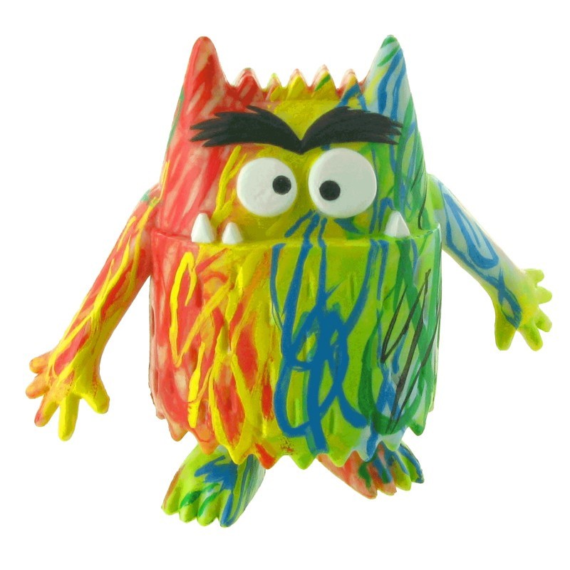  Comansi Le monstre de couleur: Monstre multicolore- - Figurines PVC